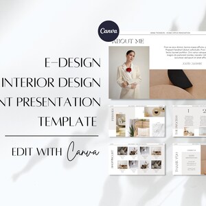 Interior Design Client Presentation Template, Virtual Design Board, e-Book Template, Paint Color Chart, Design Concept, Moodboard