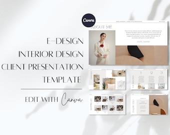 Interior Design Client Presentation Template, Virtual Design Board, e-Book Template, Paint Color Chart, Design Concept, Moodboard