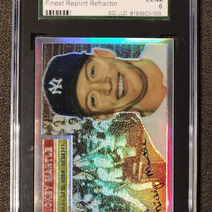 1996 Topps Mickey Mantle Refractor #6