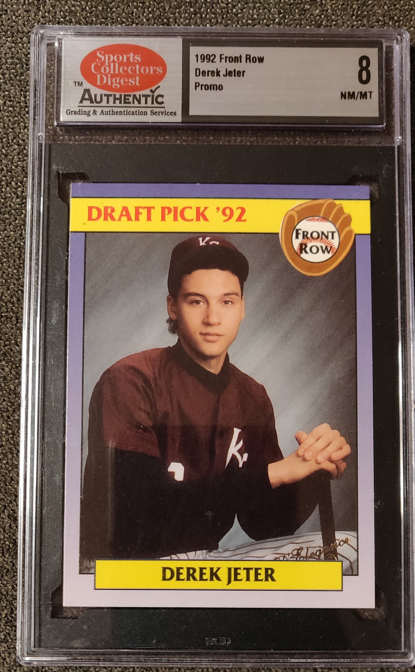 Derek Jeter Khalil Greene サインカード