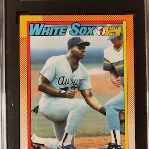 1990 Topps #414 Frank Thomas SGC 9