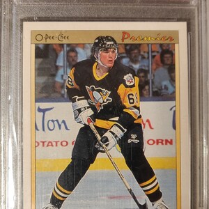 1990 O-Pee-Chee Premier #50 Jaromir Jagr PSA 9