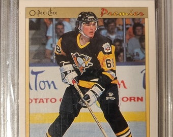 1990 O-Pee-Chee Premier #50 Jaromir Jagr PSA 9