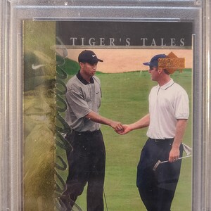 2001 Upper Deck #TT30 Tiger Woods PSA 10