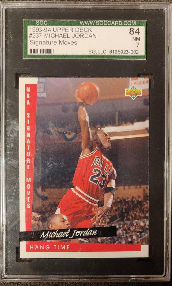 how much is a upper deck michael jordan card