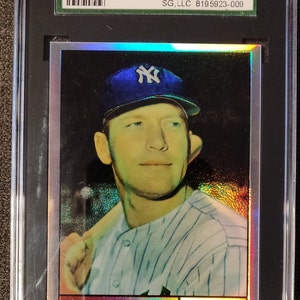 1996 Topps Mickey Mantle Refractor #11