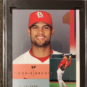 2003 Upper Deck SP #120 Albert Pujols, #, SCD 9