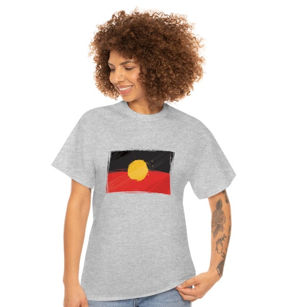 Aboriginal flag t-shirt, Indigenous Voice shirt, Support First Nations people, Always was Always Will Be tee, Indigenous Australians flag