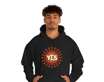 Yes to the Voice to parliament Hoodie, Vote yes hoodie, Support Uluru statement, Indigenous voice sweater, Referendum hoodie, Voice Treaty
