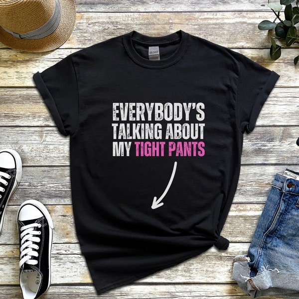 Tout le monde parle de mes pantalons serrés, du t-shirt du sketch Jimmy Fallon Late Night, du t-shirt Will Ferrell, de la chemise du pantalon serré, de Matthew McConaughey