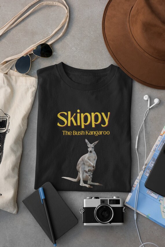 Skippy the Bush Kangaroo T shirt Skippy Shirt Kangaroo Shirt