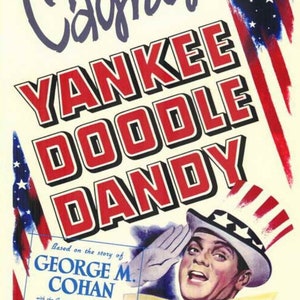Yankee Doodle Dandy FRIDGE MAGNET movie poster "style S" 