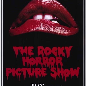 Rocky Horror Picture Show on a 11x17 Movie Poster,Printed on Heavy Card Stock Paper.Available Framed or Unframed.A Gift For Him or Her.