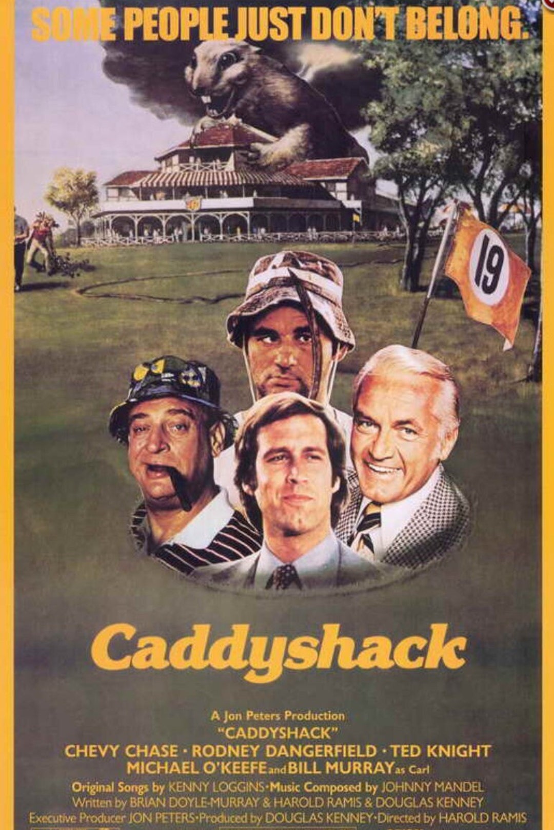 Caddyshack Framed 11x17 Poster. Printed on Heavy Card Stock Etsy