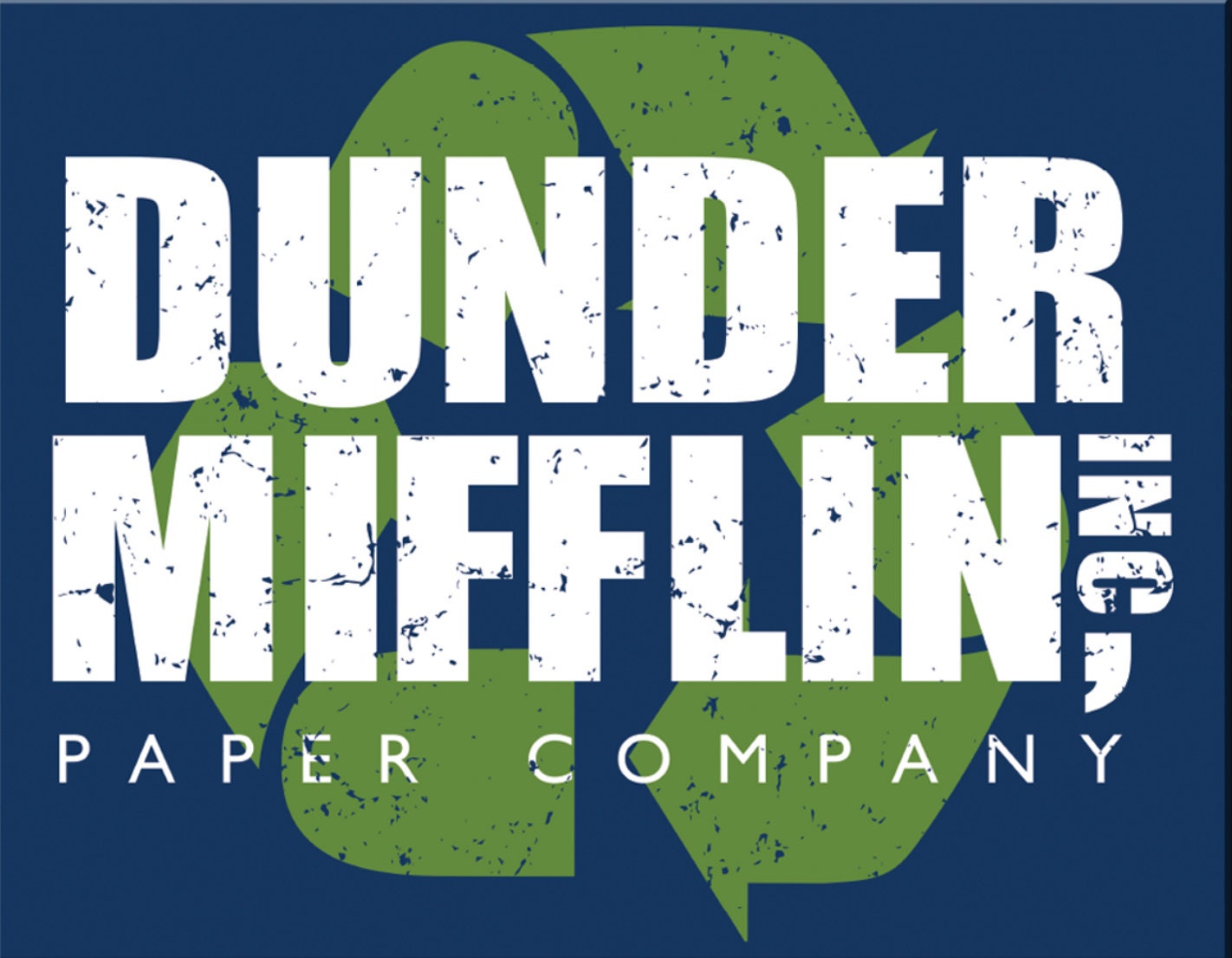 The Office Dunder Mifflin Inc Paper Company Logo Poster