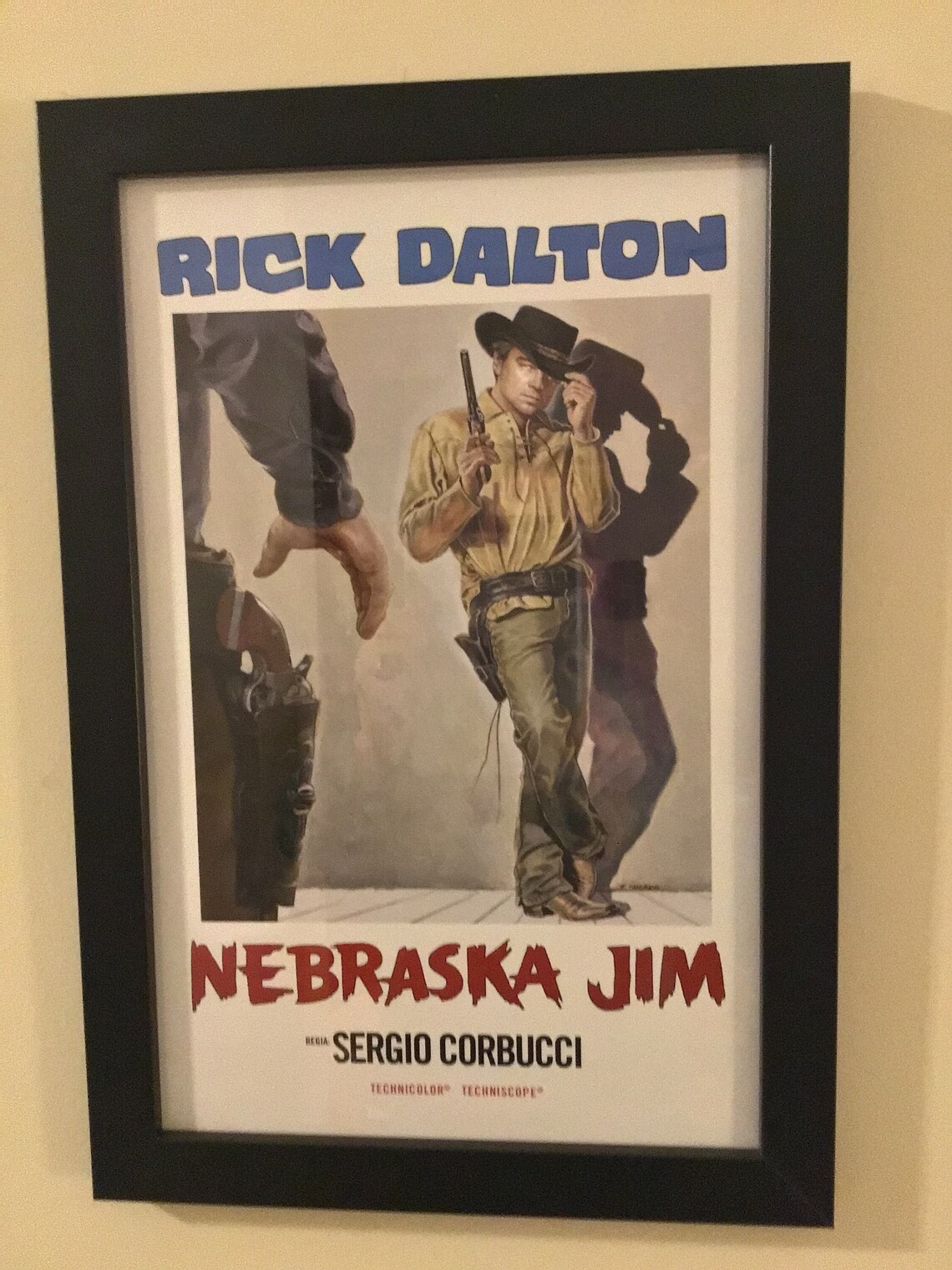 Nebraska Jim Starring Rick Dalton.this 11x17 Poster is Printed Etsy