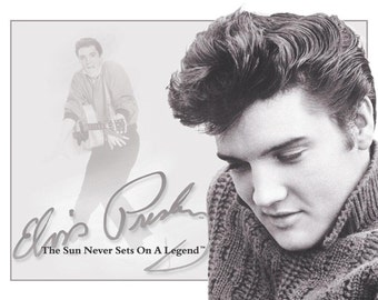 Tin Sign Elvis Albums Collage New Gifts Toys Licensed 30111 