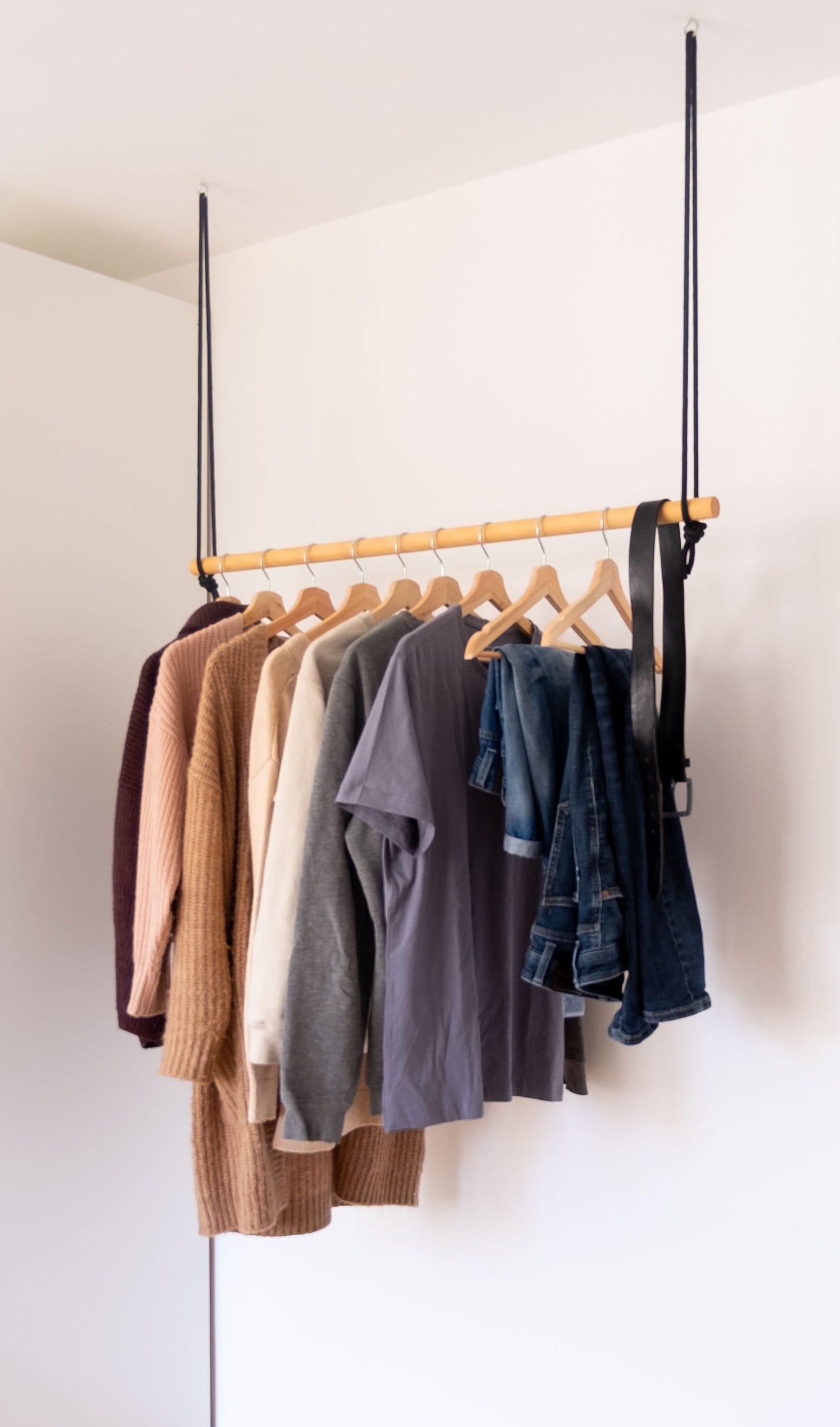 Hängegarderobe modern