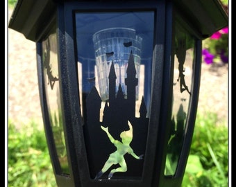 Disney Themed Tinkerbell and Peter Pan Themed Solar Lantern