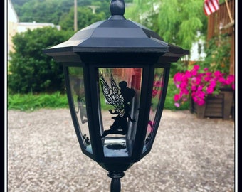 Disney Themed Tinkerbell Outdoor Solar Lantern - Style 2