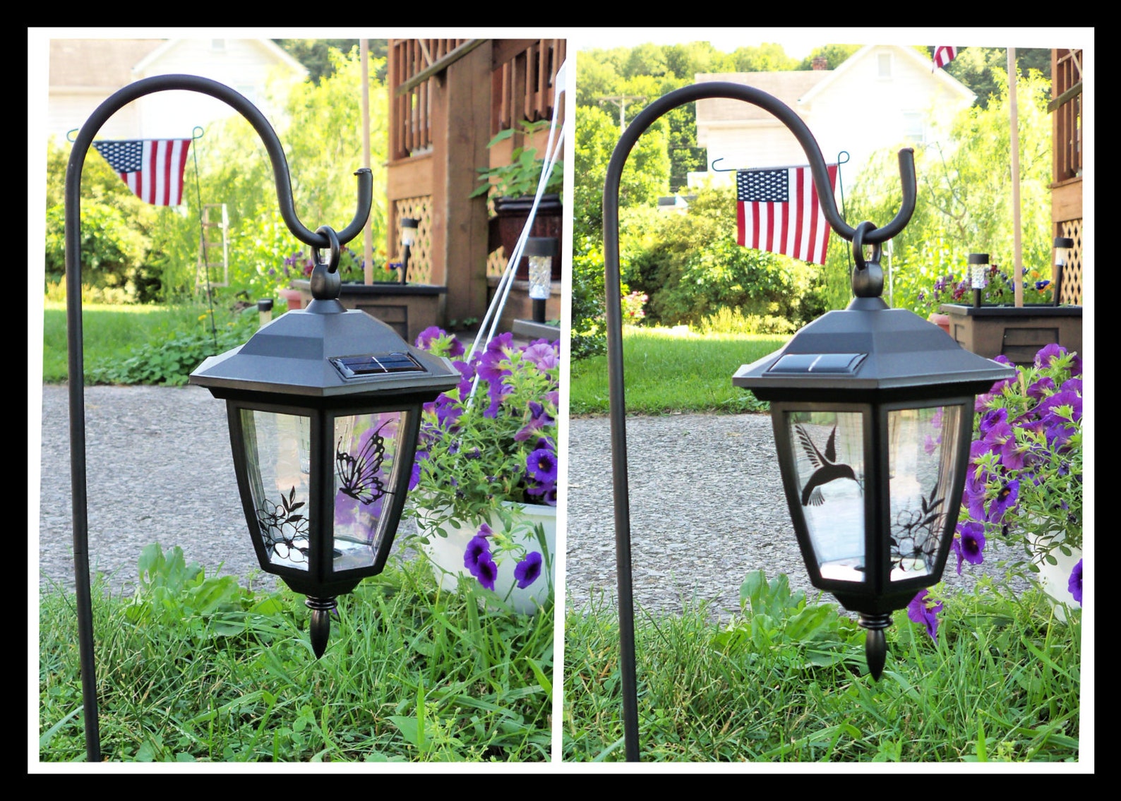 shepherd hook lantern