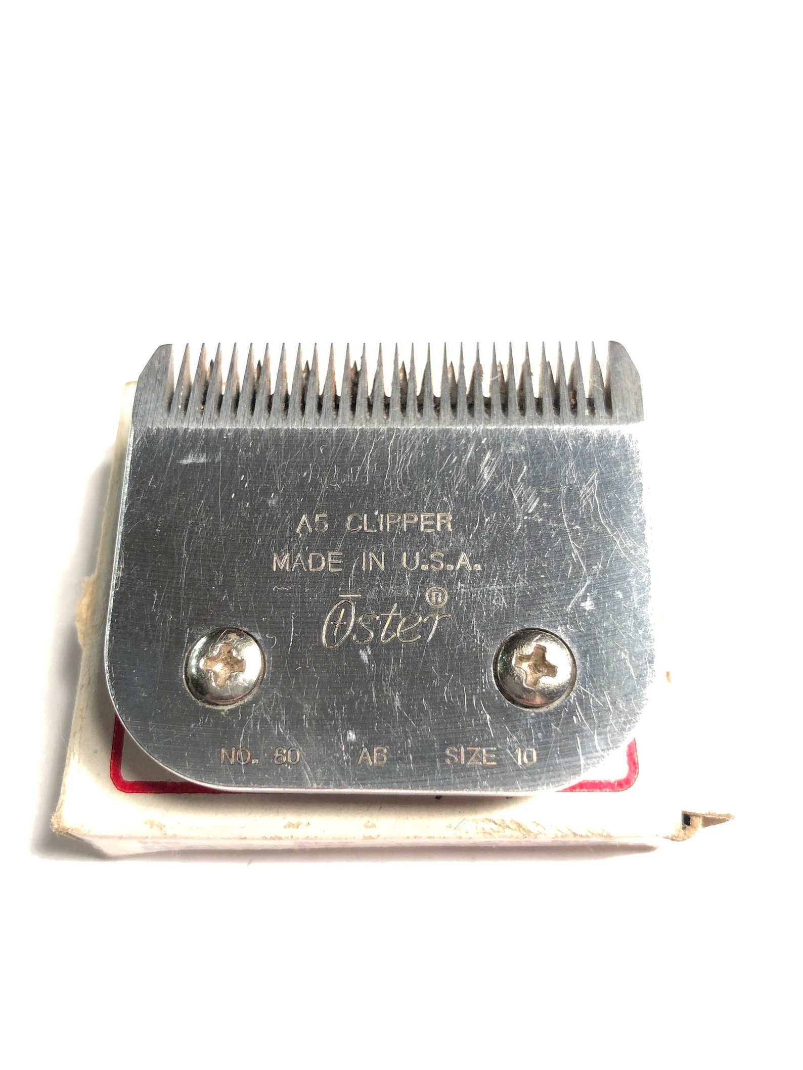 Replacement Oster Model A5 Clipper Blade No. 80 Size 10 Etsy