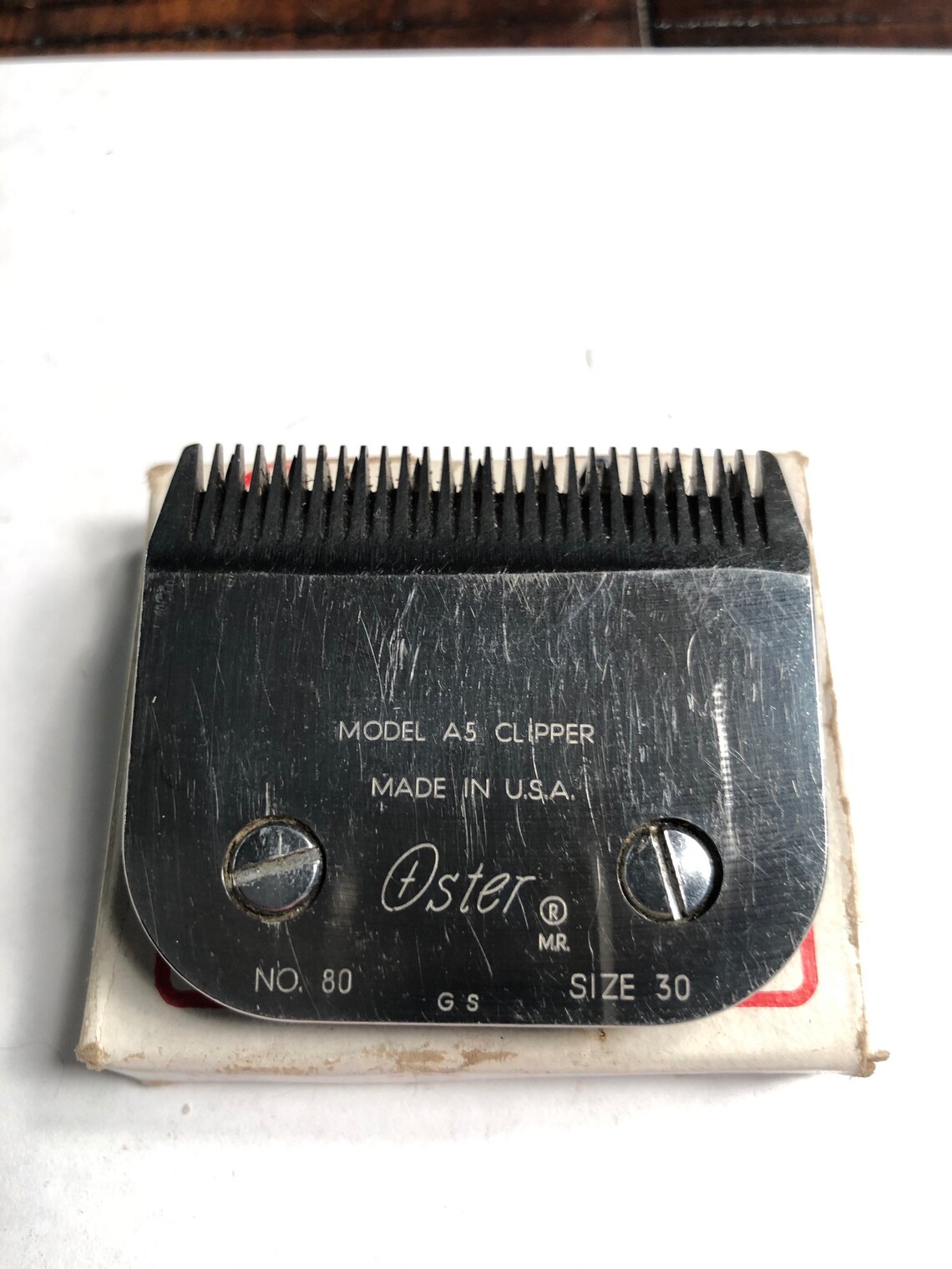 Replacement Oster Model A5 Clipper Blade No. 80 Size 30 Etsy