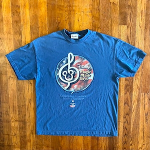 Vintage Disney Mickey Mouse Music Days Souvenir T-shirt