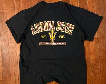 Vintage Arizona State University ASU Sun Devils Collegiate Shirt