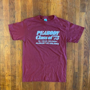 Vintage Pittsburgh Class Reuion ‘80s Souvenir T-shirt