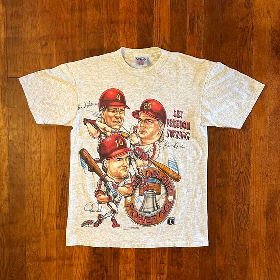 2008 PHILADELPHIA PHILLIES NATIONAL LEAGUE CHAMPIONS MAJESTIC TEE XL
