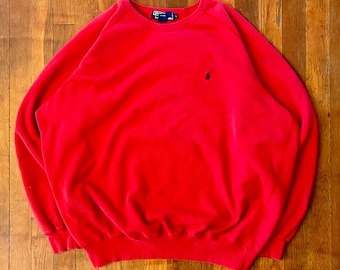 Vintage Polo Ralph Lauren Preppy Crewneck Sweatshirt