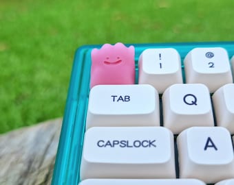 Squishy Ditto Artisan Keycap - Classic Pink