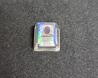 Miniature MTG card Keycaps #2 - Holographic