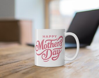Personalized Mother's Day Coffee or Tea Mug, Gift for Mom, Gift for Grandma, Gift for Moms, 11oz Mother's Day Hero Mug