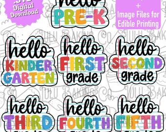 STLバンドル Hello Grade クッキー型と画像