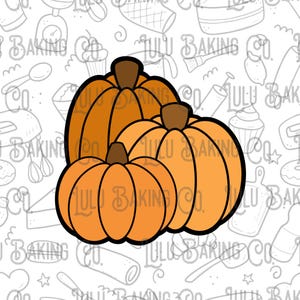 Pumpkin Trio Cookie Cutter