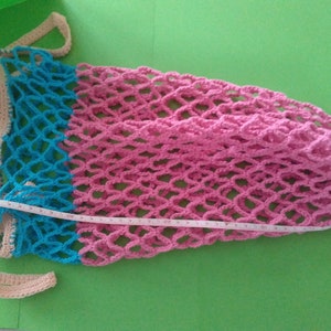 Crochet string bag pattern from 1933 top