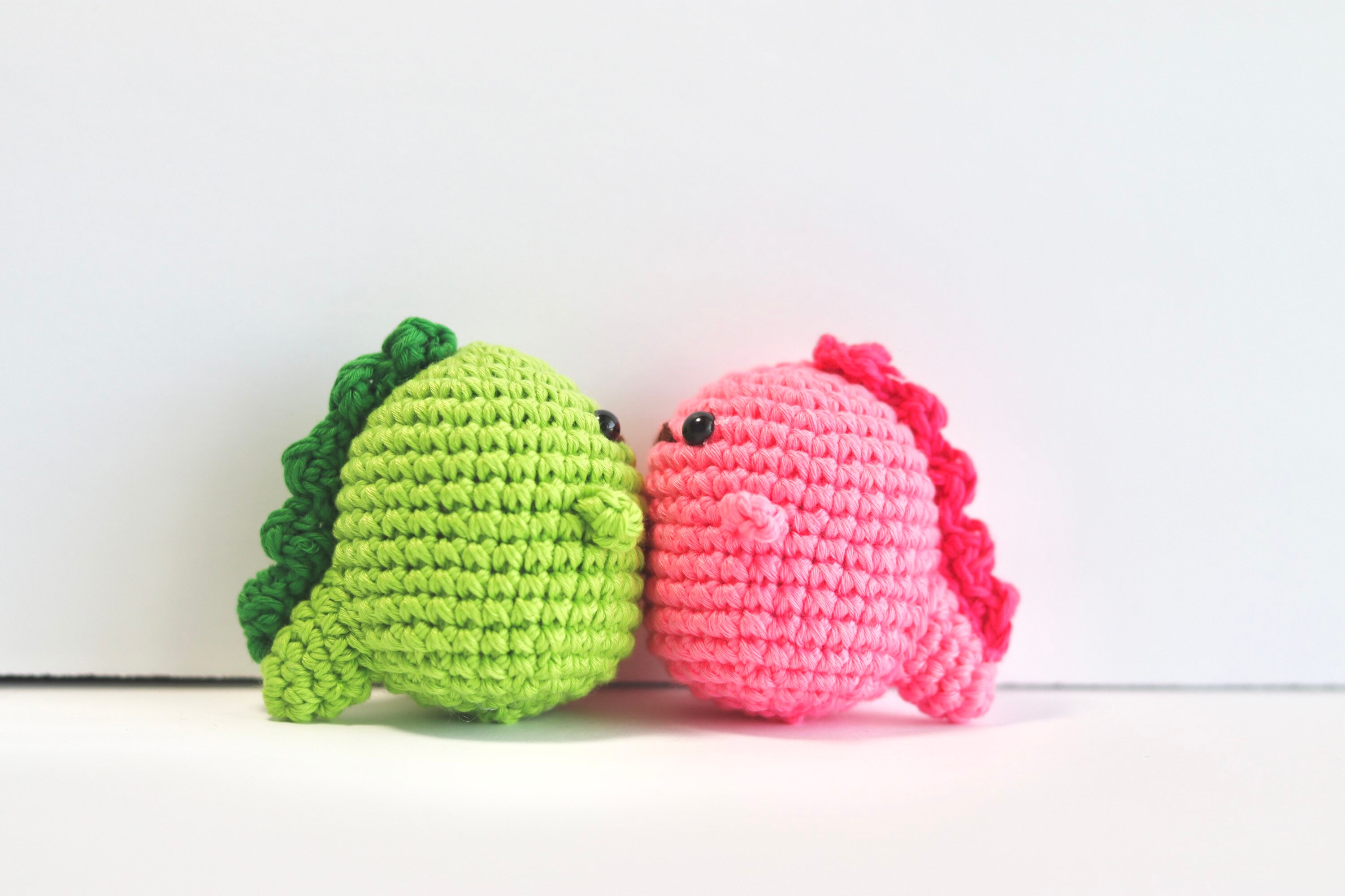 Dinosaur Keychain / Crochet Dinosaur / Amigurumi/ crochet Etsy
