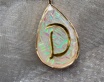 Sparkle Pendant with Initials