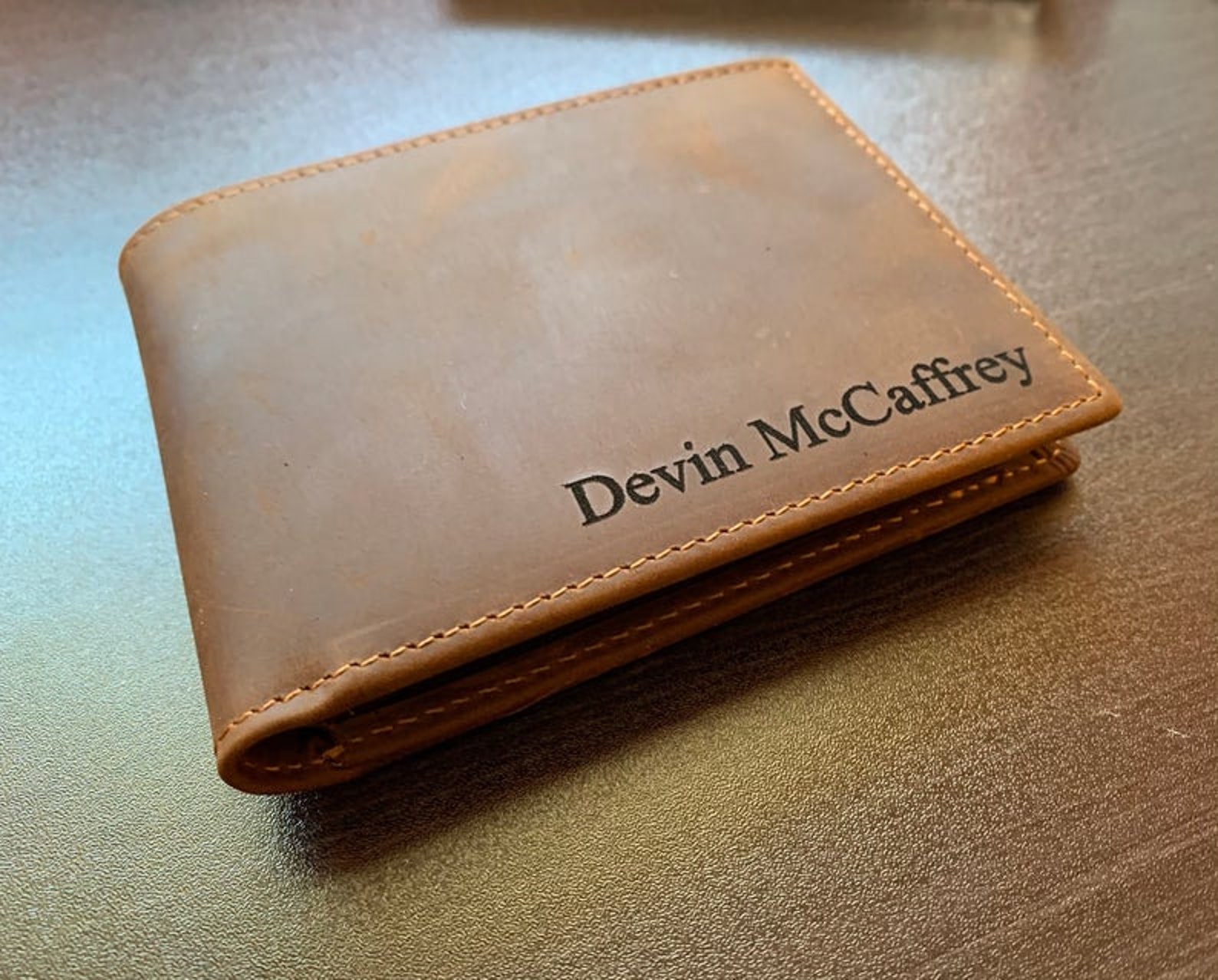 Engraved Wallet For Husband Personalized Wallet For Husband Etsy