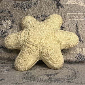 Flower Pillow, Decorative Flower Pillow, Pillow for Kids Room, Handmade Flower Pillow, Living Room Pillow, Unique Gifts, Crocheted Flower