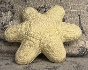 Flower Pillow, Decorative Flower Pillow, Pillow for Kids Room, Handmade Flower Pillow, Living Room Pillow, Unique Gifts, Crocheted Flower