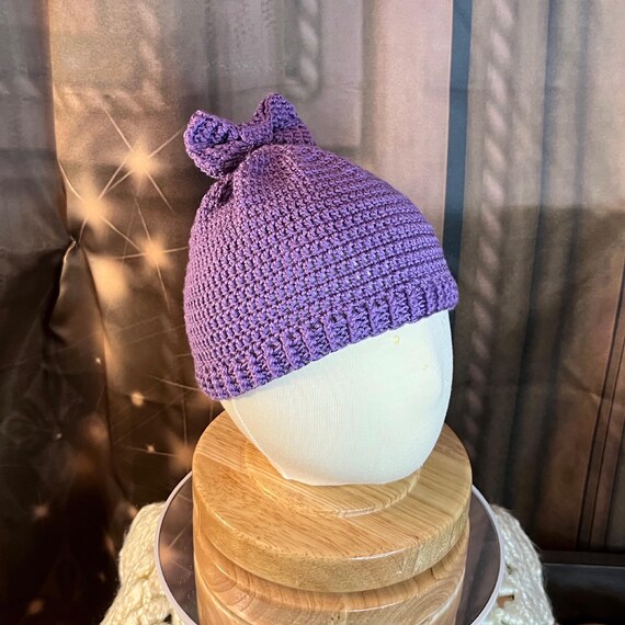 Purple Baby Beanie Winter Buy Purple Baby Beanie Hat (0mths-2yrs