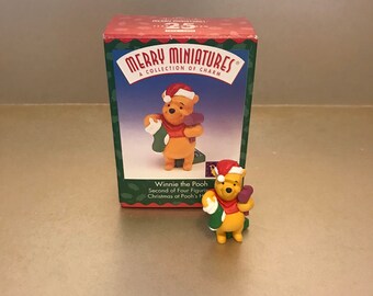 Winnie The Pooh, Hallmark Keepsake Ornament, Christmas Ornament, Christmas Tree Ornament, Christmas Tree Decoration, Collectible Keepsake