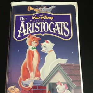 De Aristocats, Vintage Walt Disney&#39;s Classic VHS, Walt Disney, Walt Disney Home Video, Vintage Disney, Disney Meesterwerk