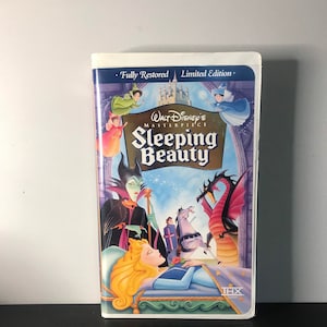 Doornroosje, Vintage Walt Disney, VHS, Walt Disney, Walt Disney Meesterwerk, Vintage Disney, Disney Meesterwerk