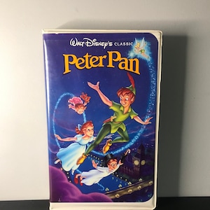Peter Pan, Black Diamond, Vintage Walt Disney Classic VHS, Walt Disney, Walt Disney Home Video, Vintage Disney, Disney Masterpiece