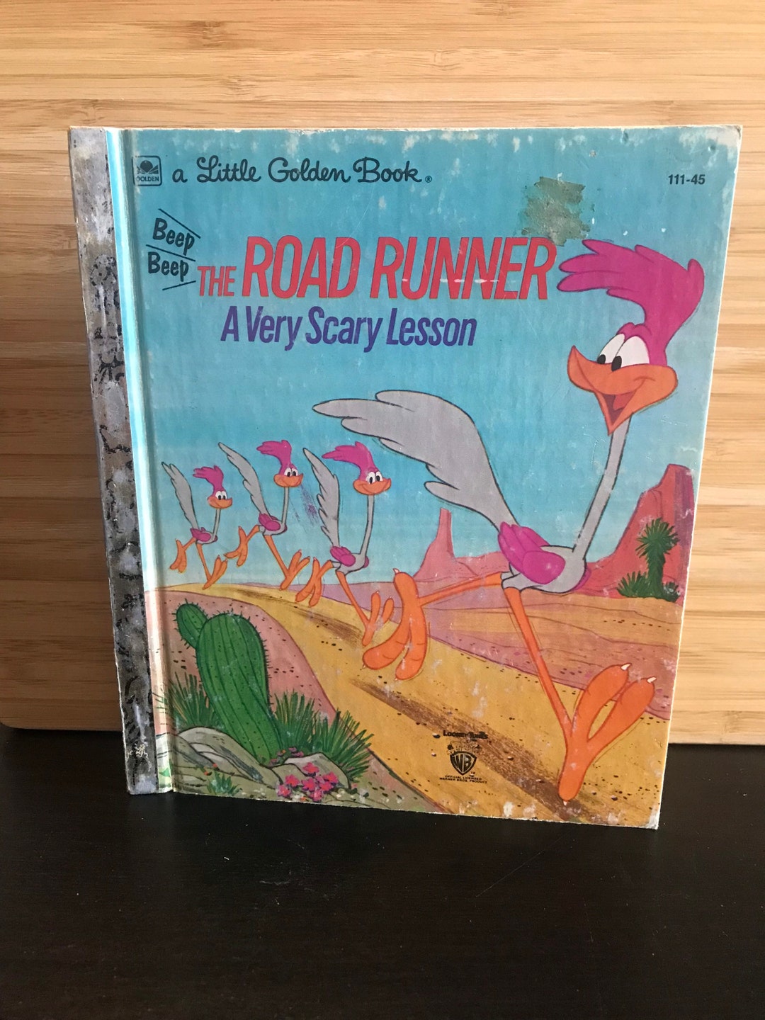 Road Runner A Very Scary Lesson, 1974, Little Golden Book, Vintage ...