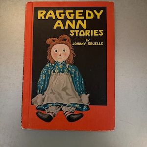 Raggedy Ann Stories, Raggedy Ann and Andy, Vintage, Vintage Book, Children's Book, Educational Books, Story Books, Hardback Book